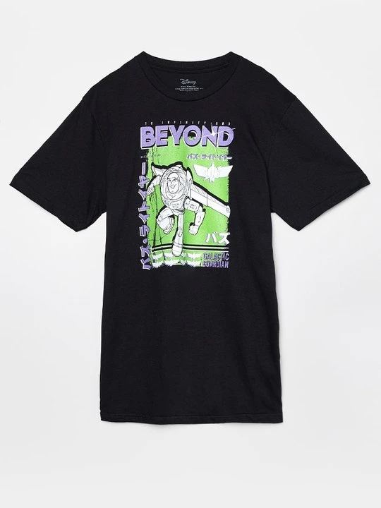 Zdjęcie produktu T-shirt z nadrukiem Disney czarny