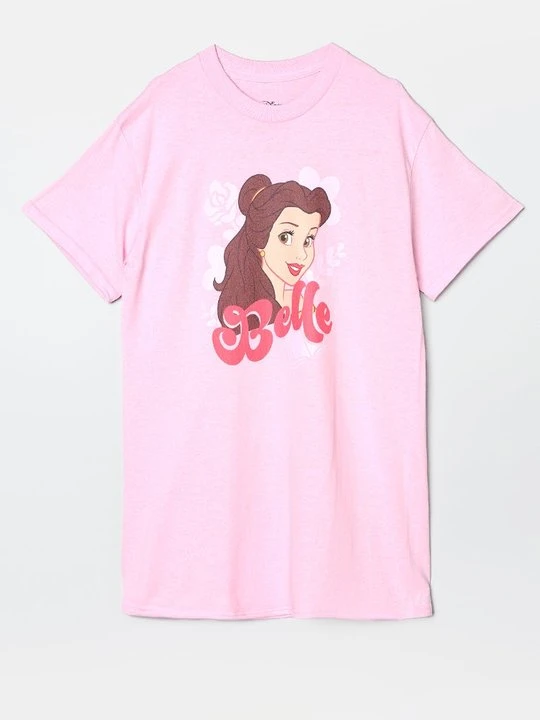 Zdjęcie produktu T-shirt z nadrukiem Disney jasnoróżowy