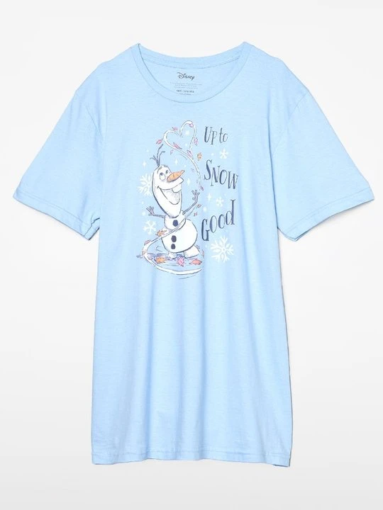 Zdjęcie produktu T-shirt z nadrukiem Disney jasnoniebieski