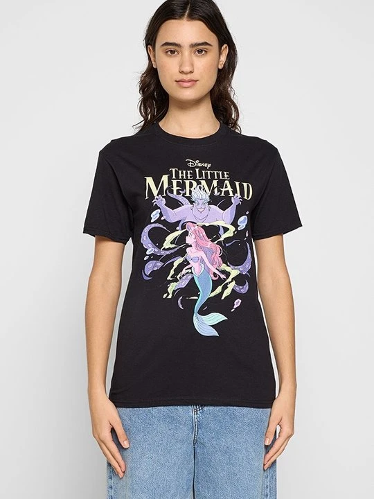 Zdjęcie produktu T-shirt z nadrukiem Disney czarny