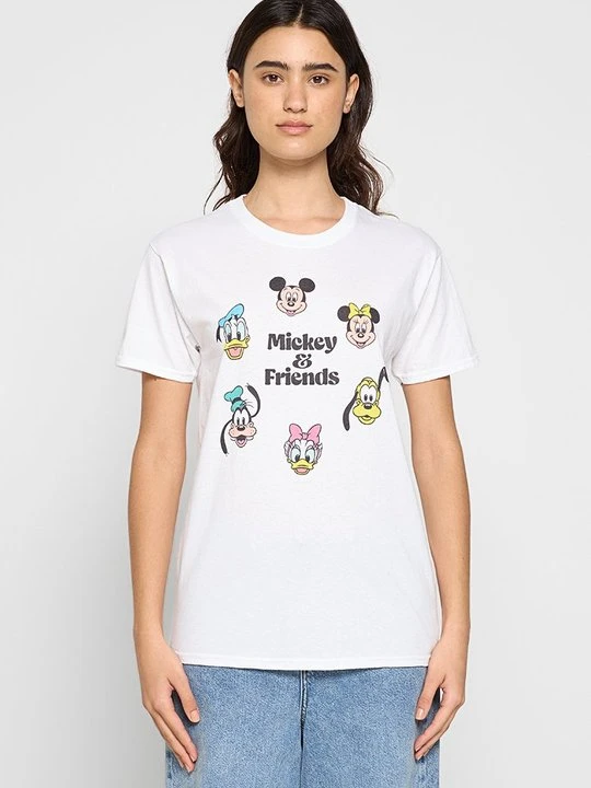 Zdjęcie produktu T-shirt z nadrukiem Disney biały