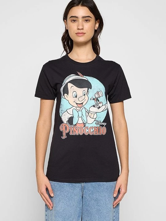 Zdjęcie produktu T-shirt z nadrukiem Disney czarny