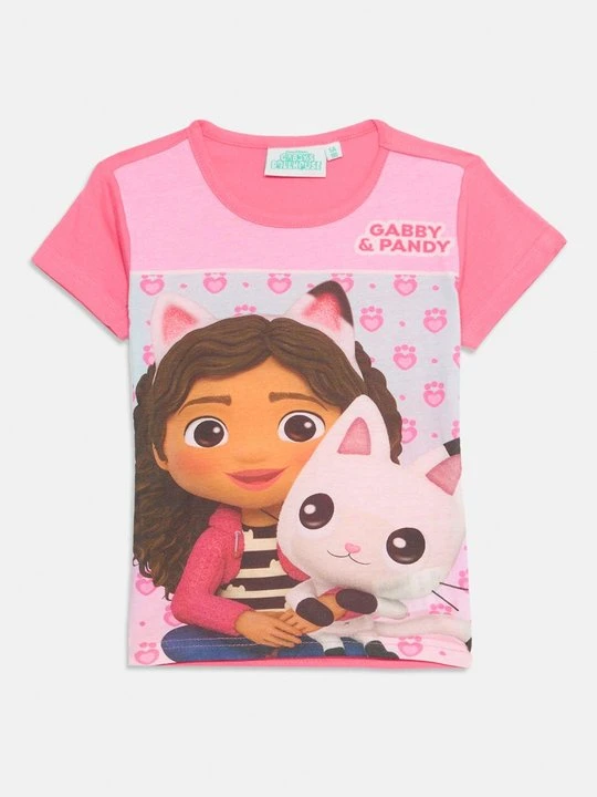 Zdjęcie produktu T-shirt z nadrukiem Disney różowy