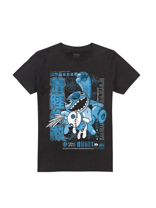 Zdjęcie produktu T-shirt z nadrukiem Disney czarny