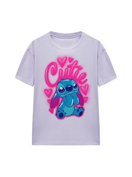 Zdjęcie produktu T-shirt z nadrukiem Disney różowy