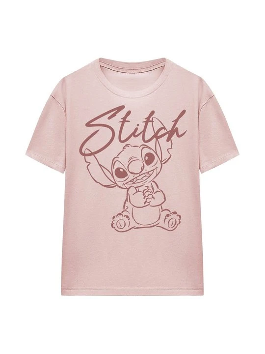 Zdjęcie produktu T-shirt z nadrukiem Disney różowy