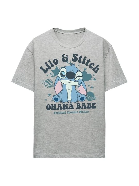 Zdjęcie produktu T-shirt z nadrukiem Disney szary