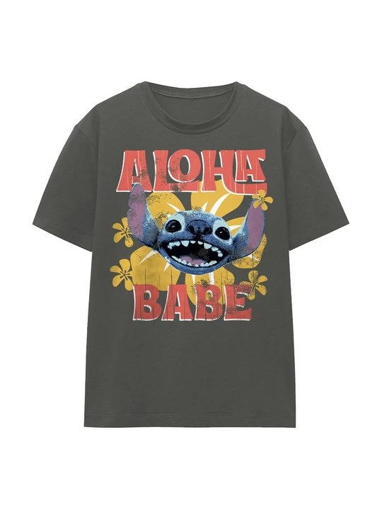 Zdjęcie produktu T-shirt z nadrukiem Disney antracytowy