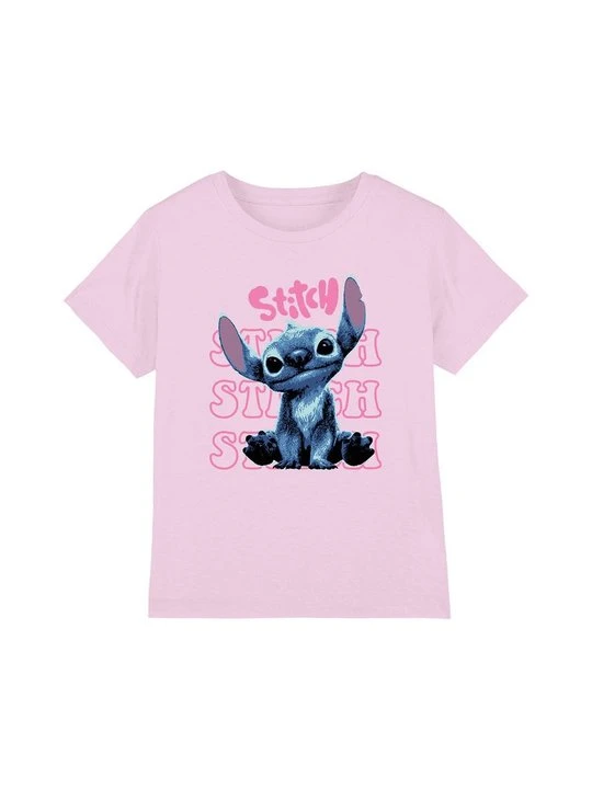 Zdjęcie produktu T-shirt z nadrukiem Disney jasnoróżowy