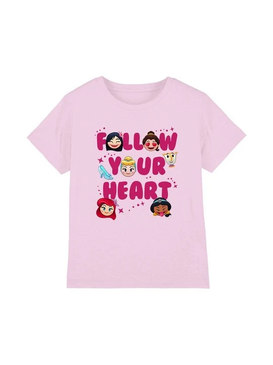 Zdjęcie produktu T-shirt z nadrukiem Disney jasnoróżowy