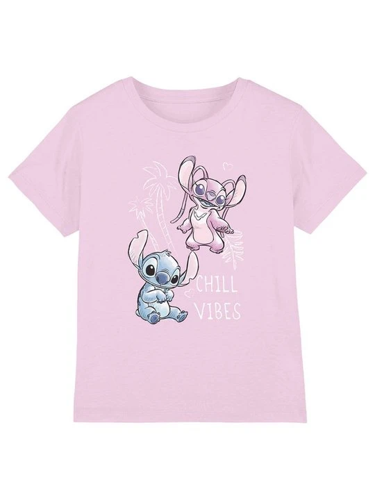 Zdjęcie produktu T-shirt z nadrukiem Disney jasnoróżowy