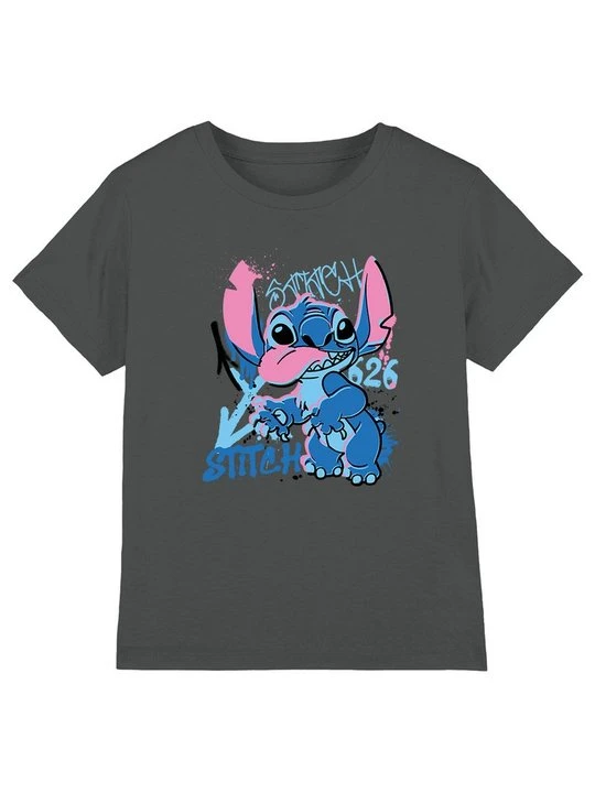 Zdjęcie produktu T-shirt z nadrukiem Disney jasnoszary