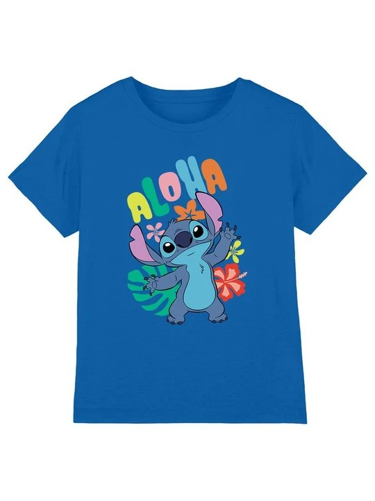 Zdjęcie produktu T-shirt z nadrukiem Disney błękit królewski