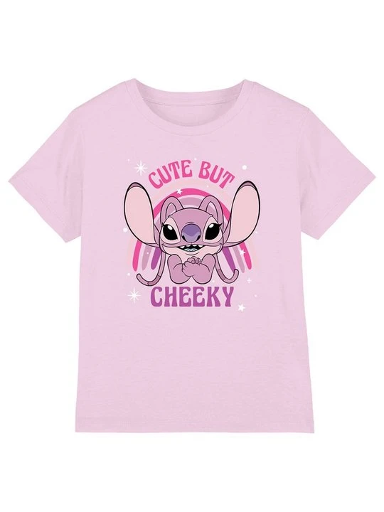 Zdjęcie produktu T-shirt z nadrukiem Disney jasnoróżowy