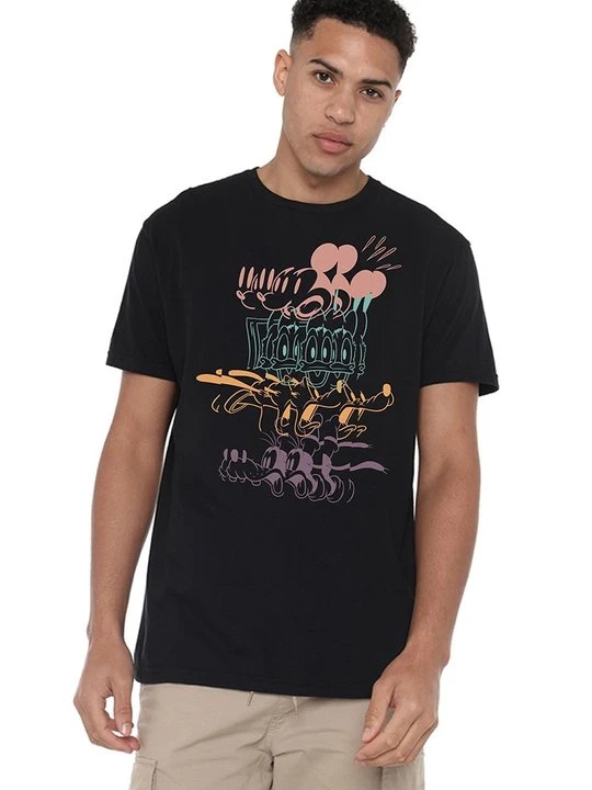 Zdjęcie produktu T-shirt z nadrukiem Disney czarny