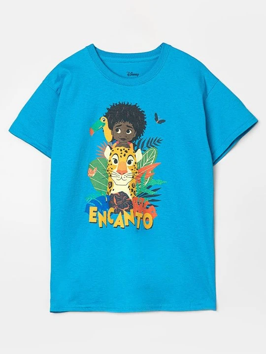 Zdjęcie produktu T-shirt z nadrukiem Disney niebieski