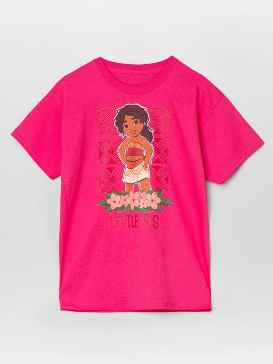 Zdjęcie produktu T-shirt z nadrukiem Disney różowy