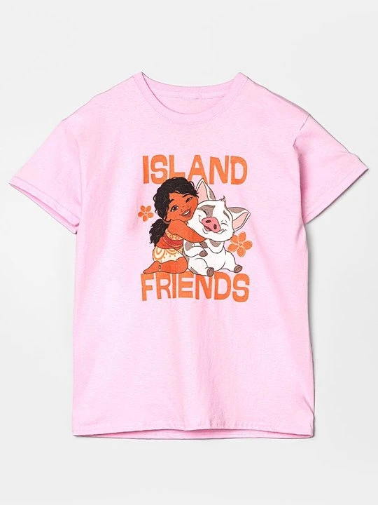 Zdjęcie produktu T-shirt z nadrukiem Disney różowy