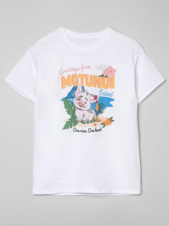 Zdjęcie produktu T-shirt z nadrukiem Disney biały