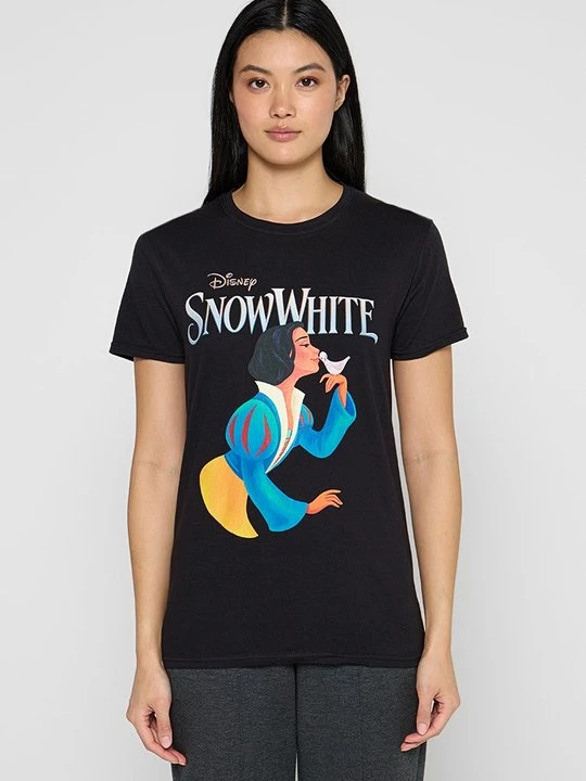 Zdjęcie produktu T-shirt z nadrukiem Disney czarny