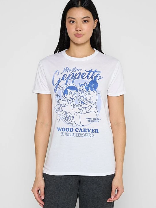 Zdjęcie produktu T-shirt z nadrukiem Disney biały