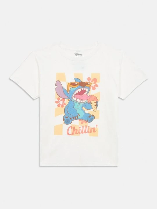 Zdjęcie produktu T-shirt z nadrukiem Disney biały