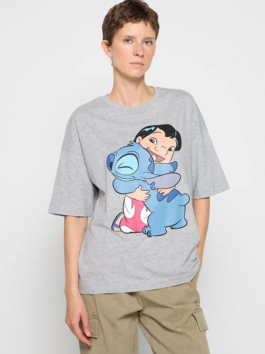 Zdjęcie produktu T-shirt z nadrukiem Disney szary