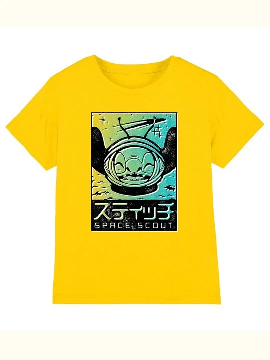 Zdjęcie produktu T-shirt z nadrukiem Disney żółty