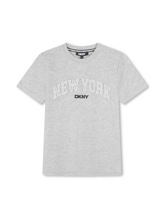 Zdjęcie produktu T-shirt z nadrukiem DKNY szary