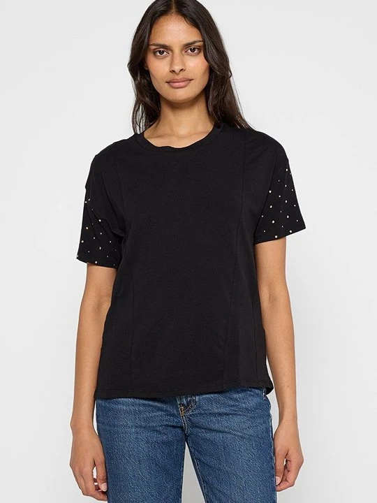 Zdjęcie produktu T-shirt z nadrukiem DKNY czarny