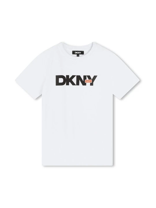 Zdjęcie produktu T-shirt z nadrukiem DKNY biały