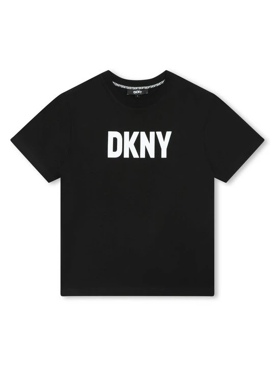 Zdjęcie produktu T-shirt z nadrukiem DKNY czarny