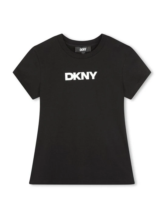 Zdjęcie produktu T-shirt z nadrukiem DKNY czarny