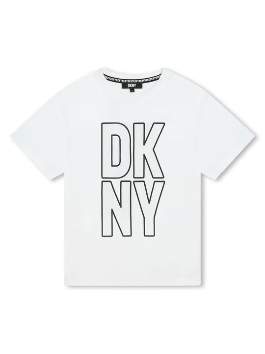 Zdjęcie produktu T-shirt z nadrukiem DKNY biały