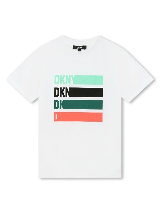 Zdjęcie produktu T-shirt z nadrukiem DKNY biały