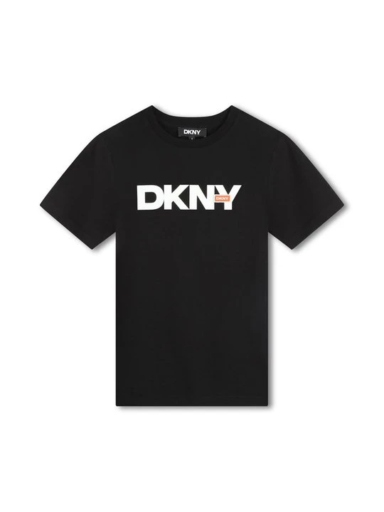 Zdjęcie produktu T-shirt z nadrukiem DKNY czarny