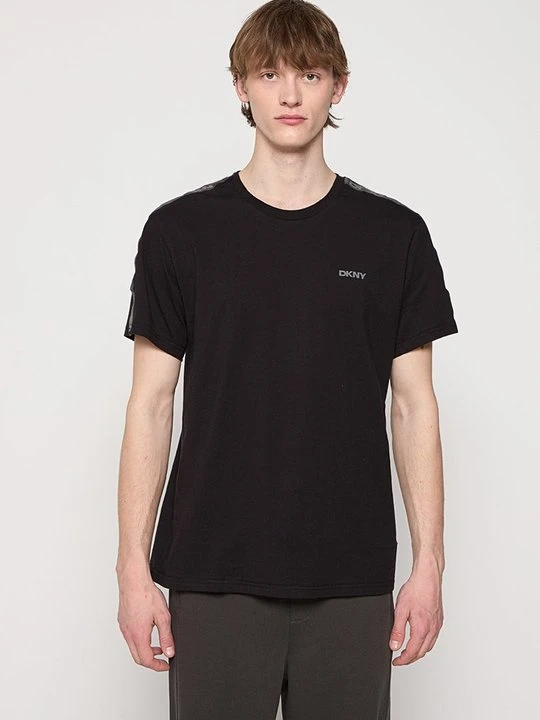 Zdjęcie produktu T-shirt z nadrukiem DKNY czarny