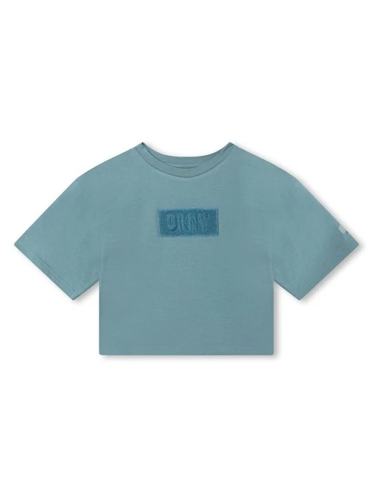 Zdjęcie produktu T-shirt z nadrukiem DKNY niebieski