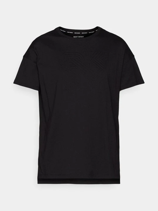 Zdjęcie produktu T-shirt z nadrukiem DKNY czarny