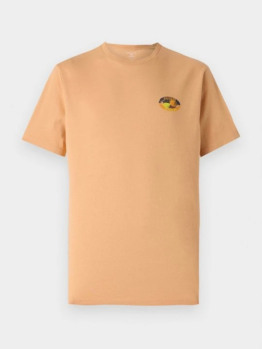 Zdjęcie produktu T-shirt z nadrukiem Dockers pomarańczowy