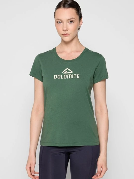 Zdjęcie produktu T-shirt z nadrukiem Dolomite zielony