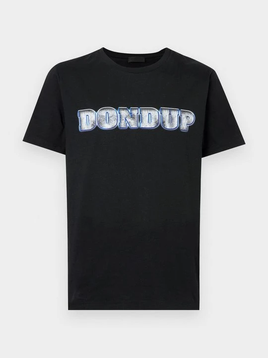 Zdjęcie produktu T-shirt z nadrukiem Dondup czarny
