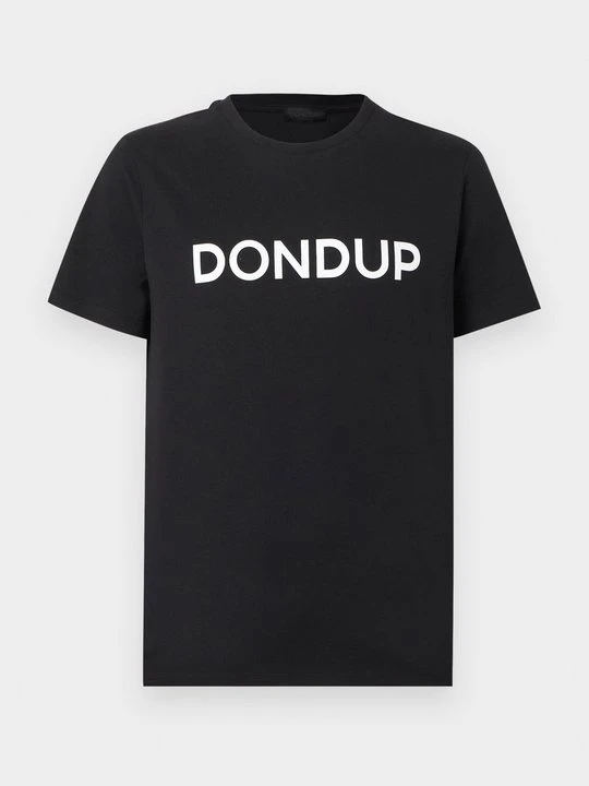 Zdjęcie produktu T-shirt z nadrukiem Dondup czarny