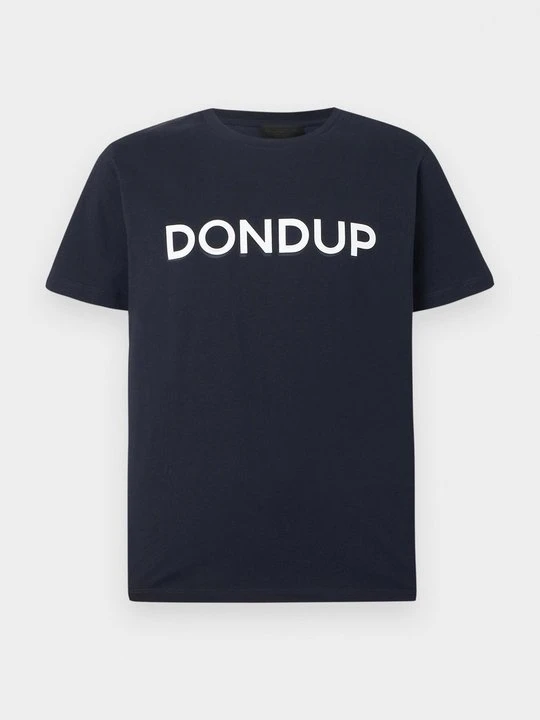 Zdjęcie produktu T-shirt z nadrukiem Dondup granatowy