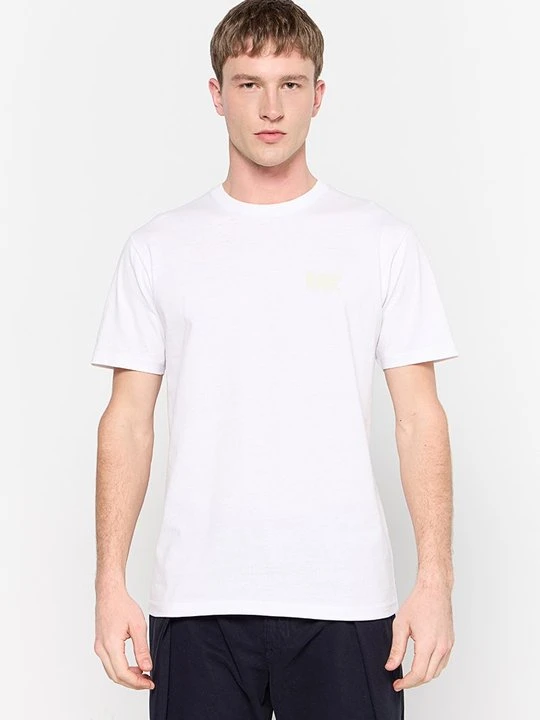 Zdjęcie produktu T-shirt z nadrukiem Double A By Wood Wood biały