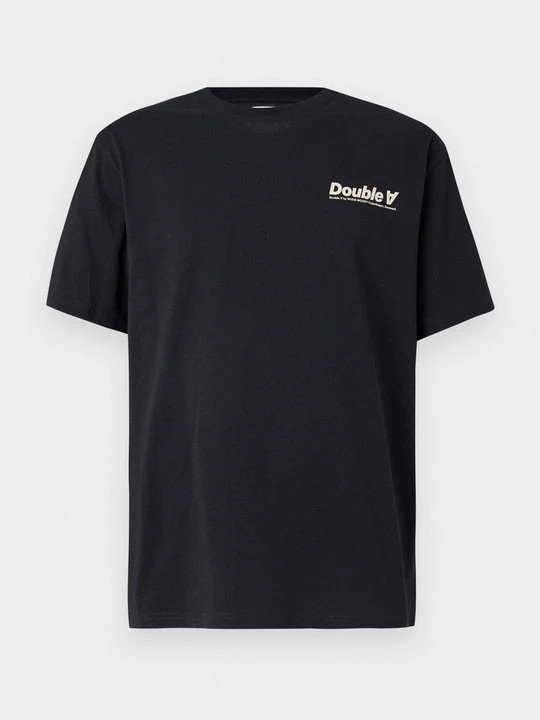 Zdjęcie produktu T-shirt z nadrukiem Double A By Wood Wood czarny