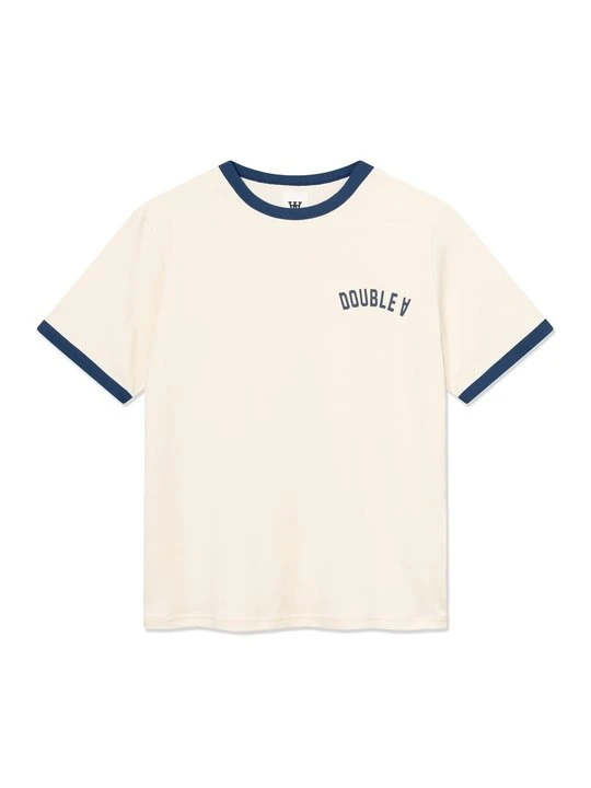 Zdjęcie produktu T-shirt basic Double A By Wood Wood czerwony