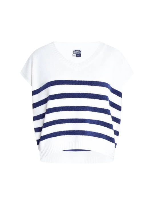 Zdjęcie produktu T-shirt z nadrukiem Dreimaster granatowy