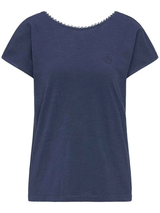 Zdjęcie produktu T-shirt z nadrukiem Dreimaster granatowy