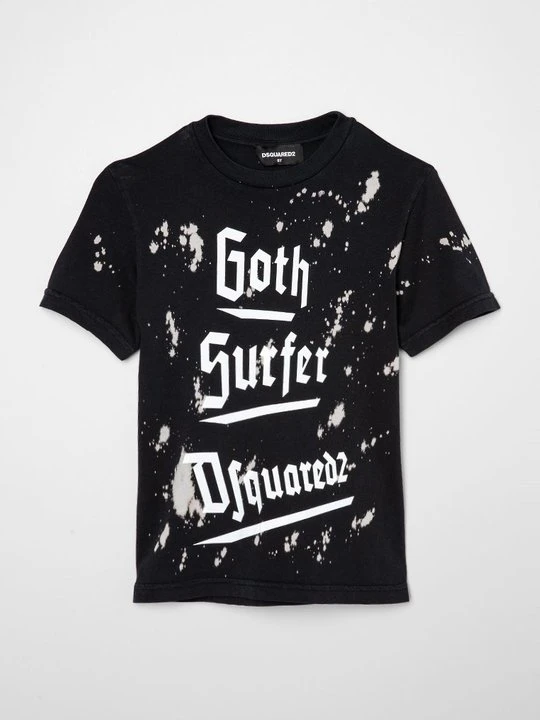 Zdjęcie produktu T-shirt z nadrukiem Dsquared2 czarny